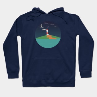 Lighthouse Guiding The Seas Hoodie